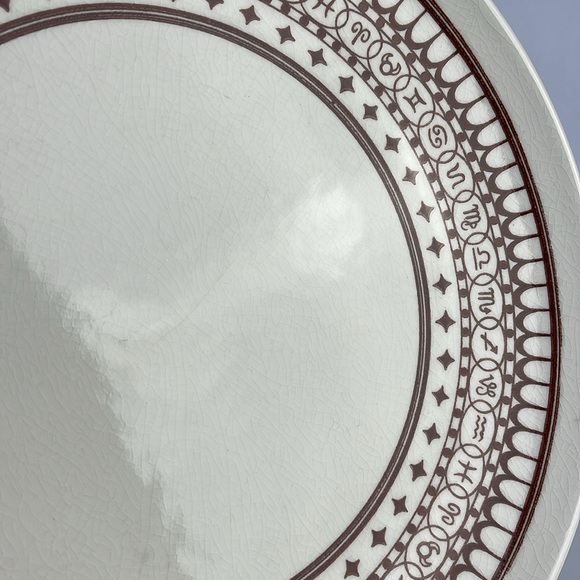 Ranchero Ironstone Zodiac Plate - Picture 2 of 12